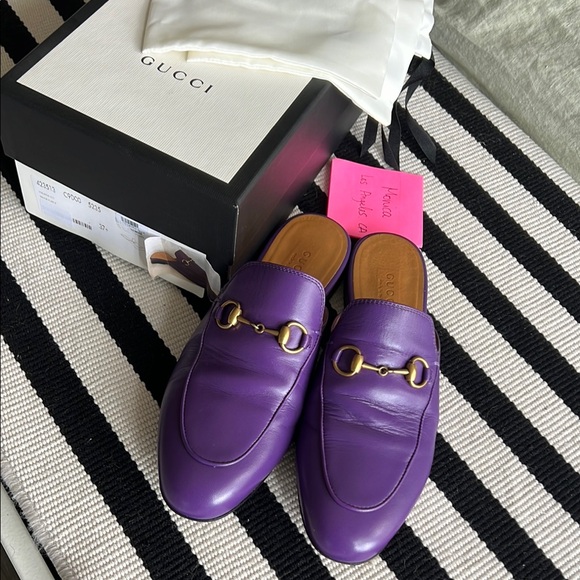 Gucci Princetown Mules - Picture 3 of 10